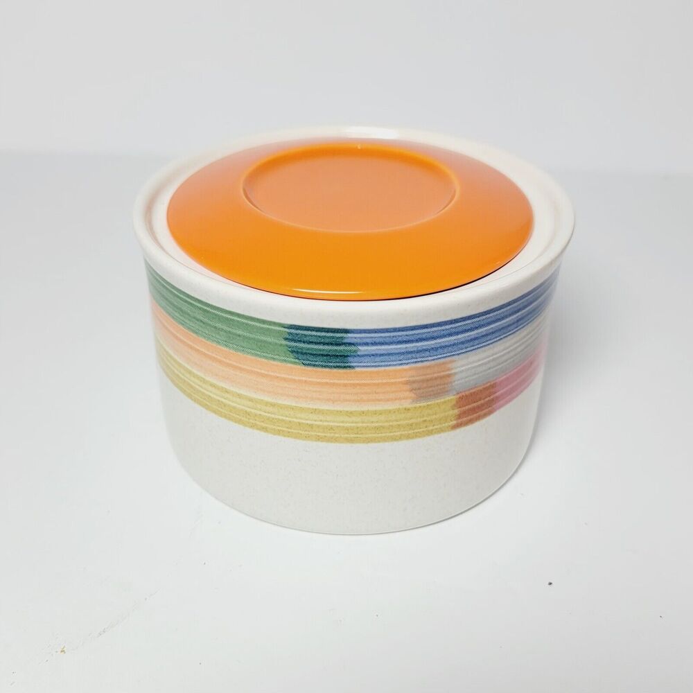 Mikasa Southwest Sunset Intaglio 1 Covered Bowl Serving Piece CAC25 RARE